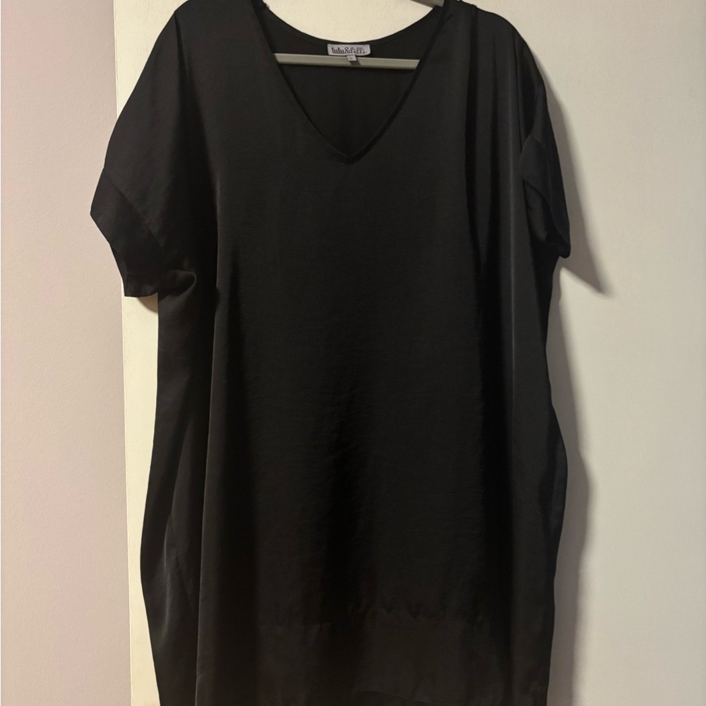 TUTU & LILLI Black Silk Dress